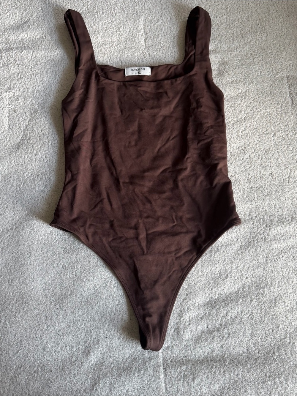 BABATON BROWN BODYSUIT